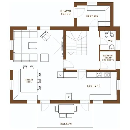 Hébergement de vacances Wellness Roubenka Goldenstein